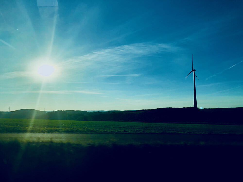 Driving across the German countryside and realising how fundamental the changes are to the energy landscape